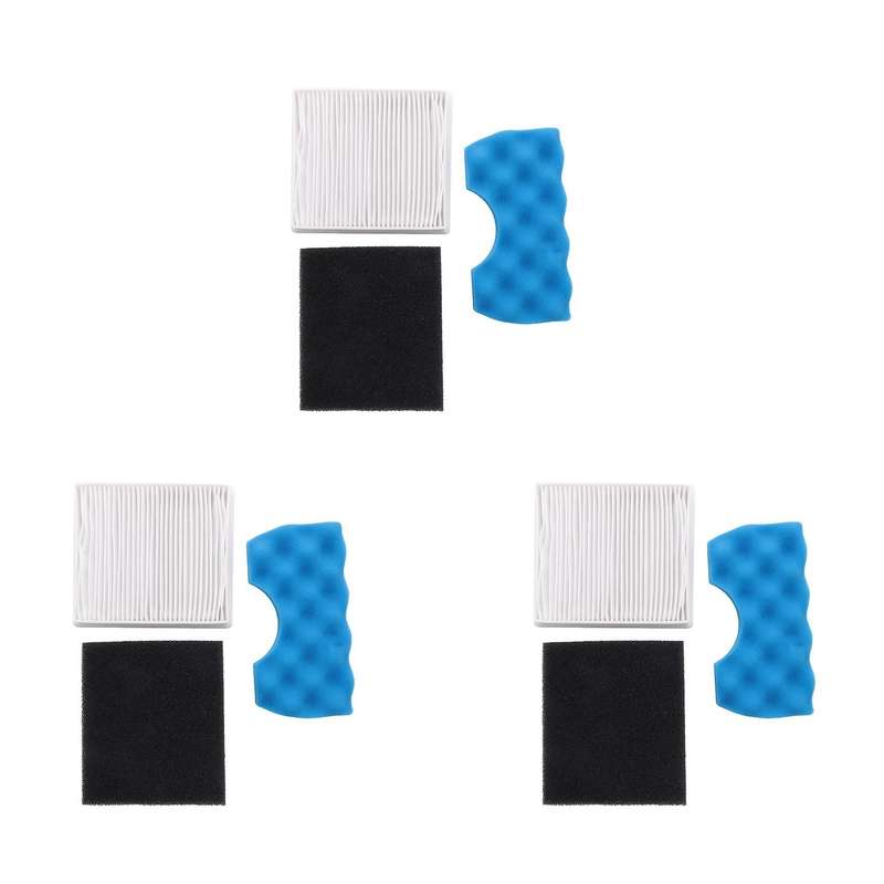 3set/18pcs Pvacuum Cleaner Parts Dust Motor Filters Hepa for Samsung