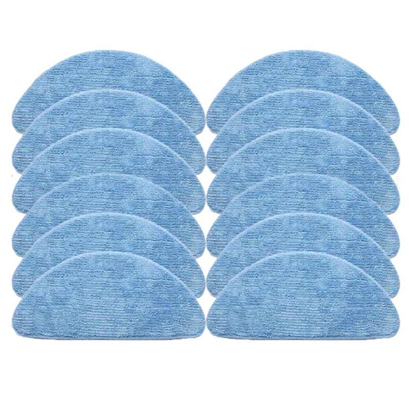 12pcs Robotic Vacuum Cleaners Mop for Proscenic 800t 820s 820t 830t