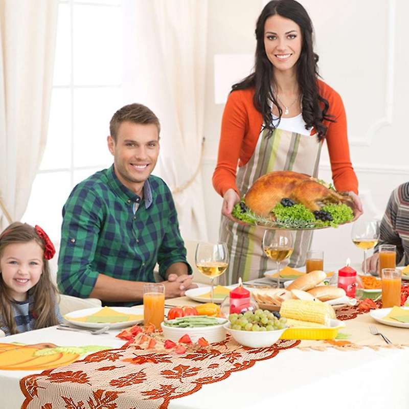 Thanksgiving Table Runner Decorations 13 X 72 Inch Table Runner Decor