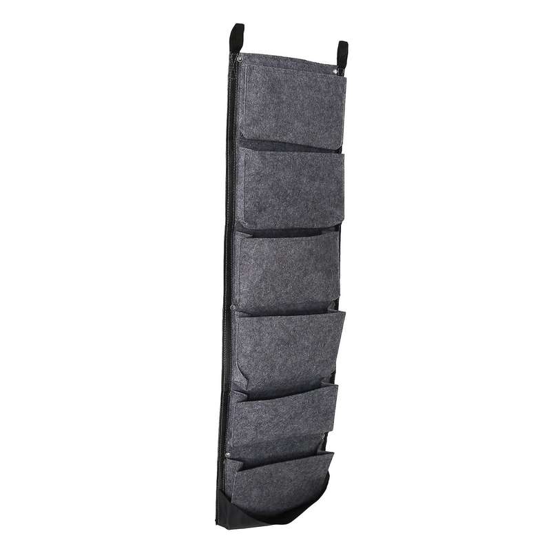 2pcs Vertical Planting Pouch 6 Pockets Wall Hanging Garden Planter