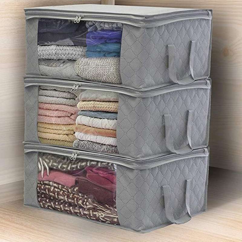 3pcs Large Capacity Clothes Storage Bag A