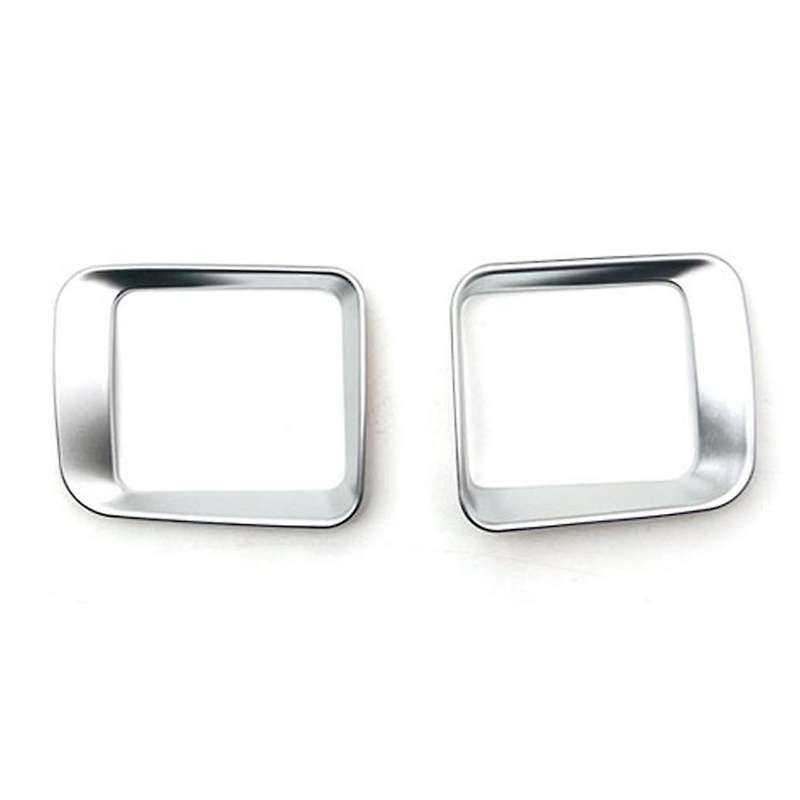 Matte Silver Air Vent Housing Outlet Frame Decorative Cover Trim
