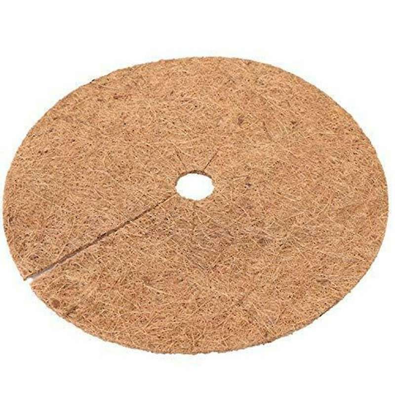 6pcs Coconut Palm Mulch Cover for Plant Root Anti-freezing 30cm