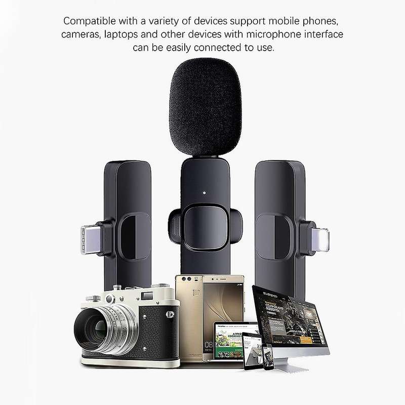 Type-c Wireless Lavalier Microphone for Android Phone Microphone