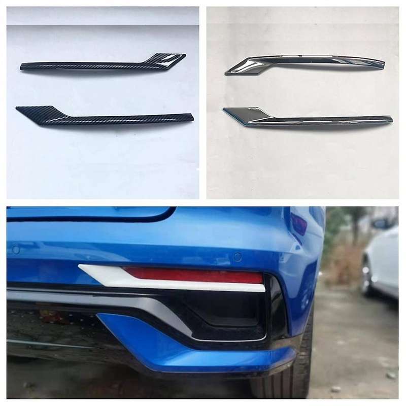 Car Rear Fog Lamp Brow Fog Lamp Frame Decoration for Ford 22 Evos