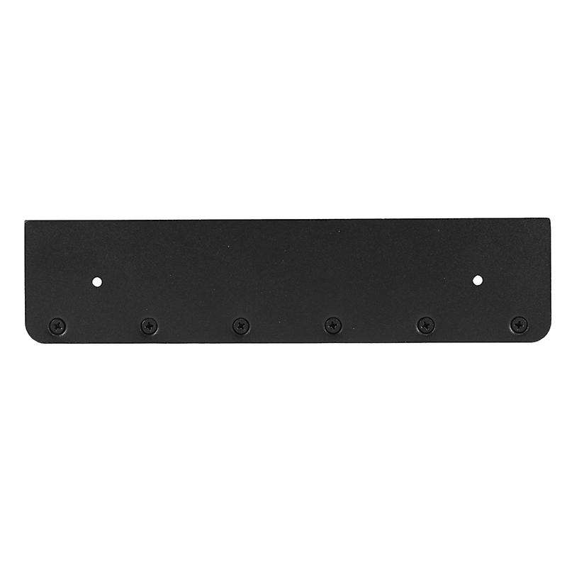 Wall Mount Key Holder Metal Mail Organizer Decorative with 6 Hooks A