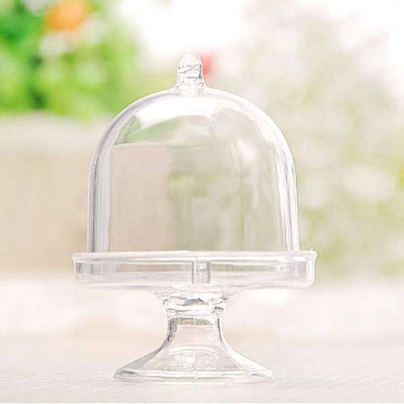 24pcs Mini Cake Stand Dessert Cup Cake Tray Candy Boxes Mini ,a