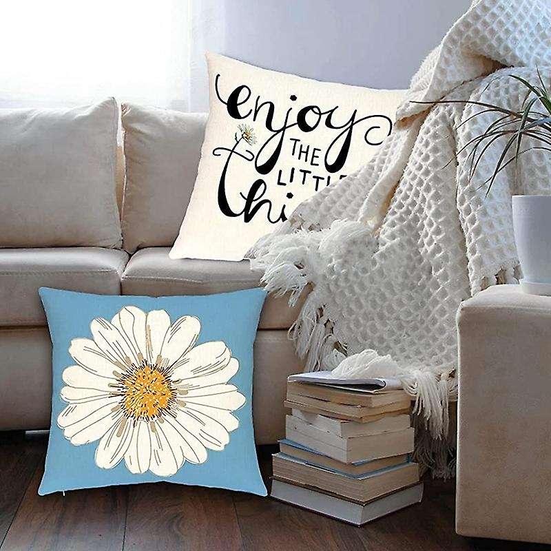 Spring Pillow Covers for Outdoor Home Decor Couch Sofa Bed