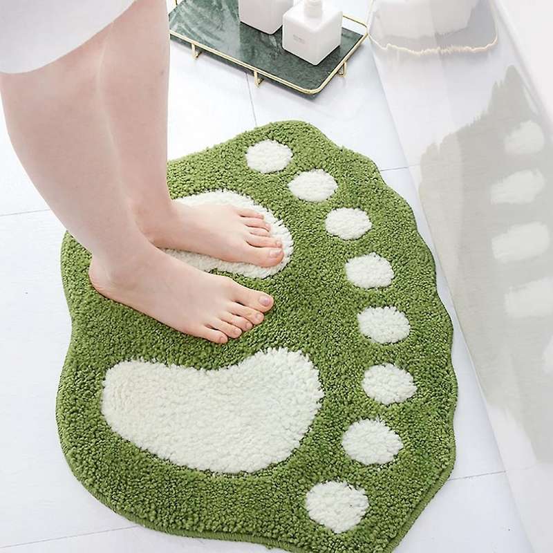 Bathroom Rugs Mats Soft Microfiber Bath Water Absorbent Non-slip Mat
