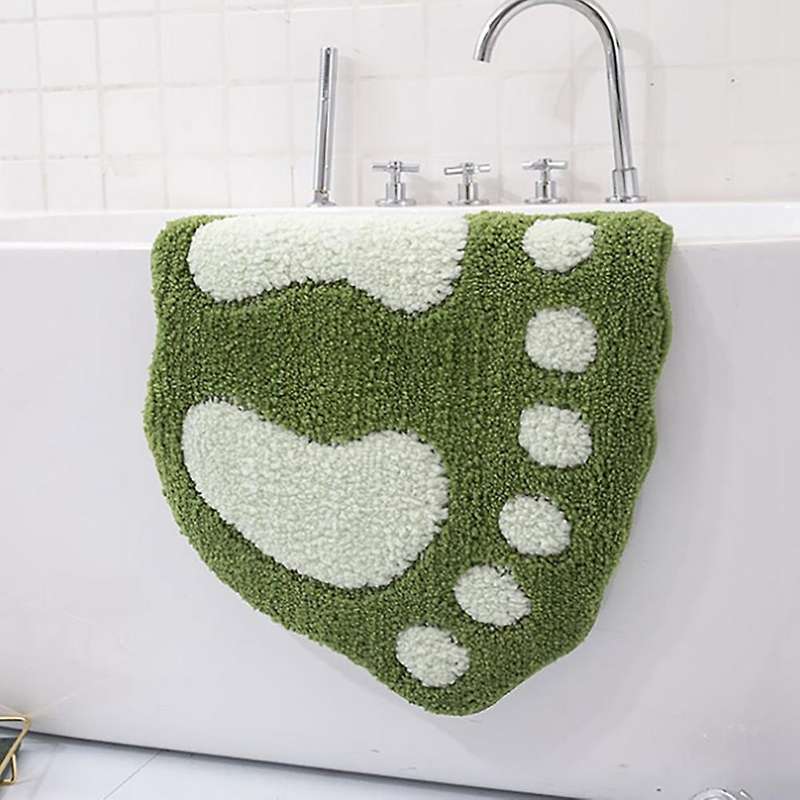 Bathroom Rugs Mats Soft Microfiber Bath Water Absorbent Non-slip Mat