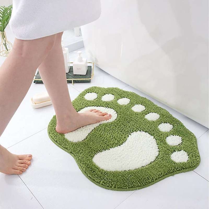 Bathroom Rugs Mats Soft Microfiber Bath Water Absorbent Non-slip Mat