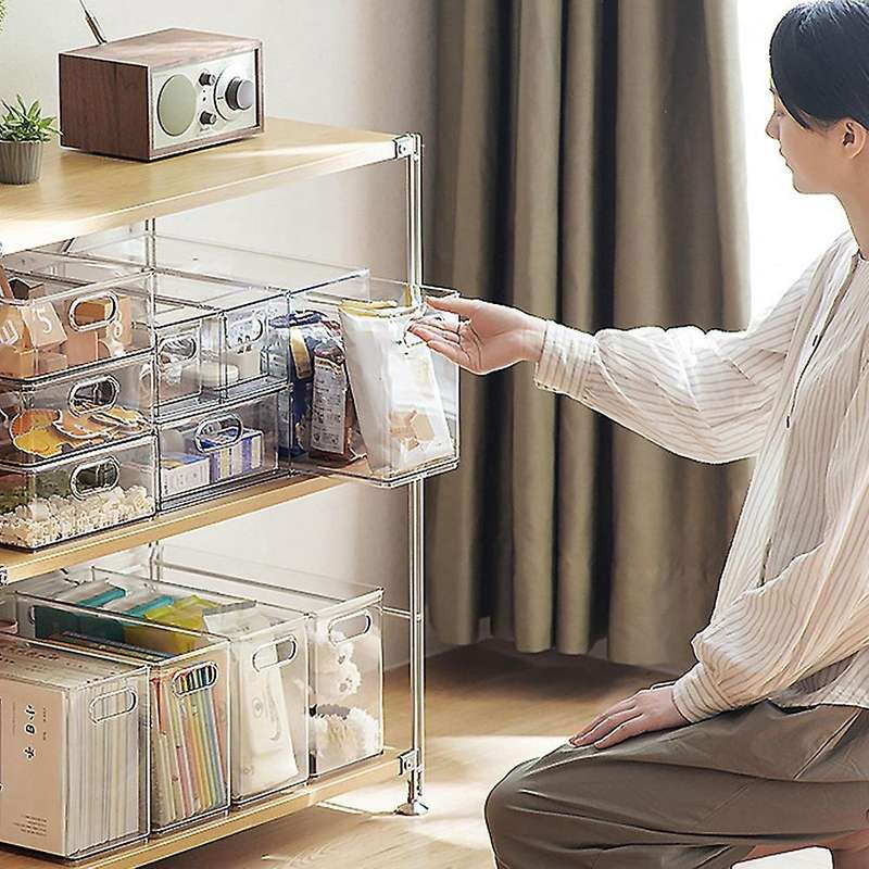 Drawer Storage Box Home Desktop Toy Clothes Cosmetic Kitchen Box A
