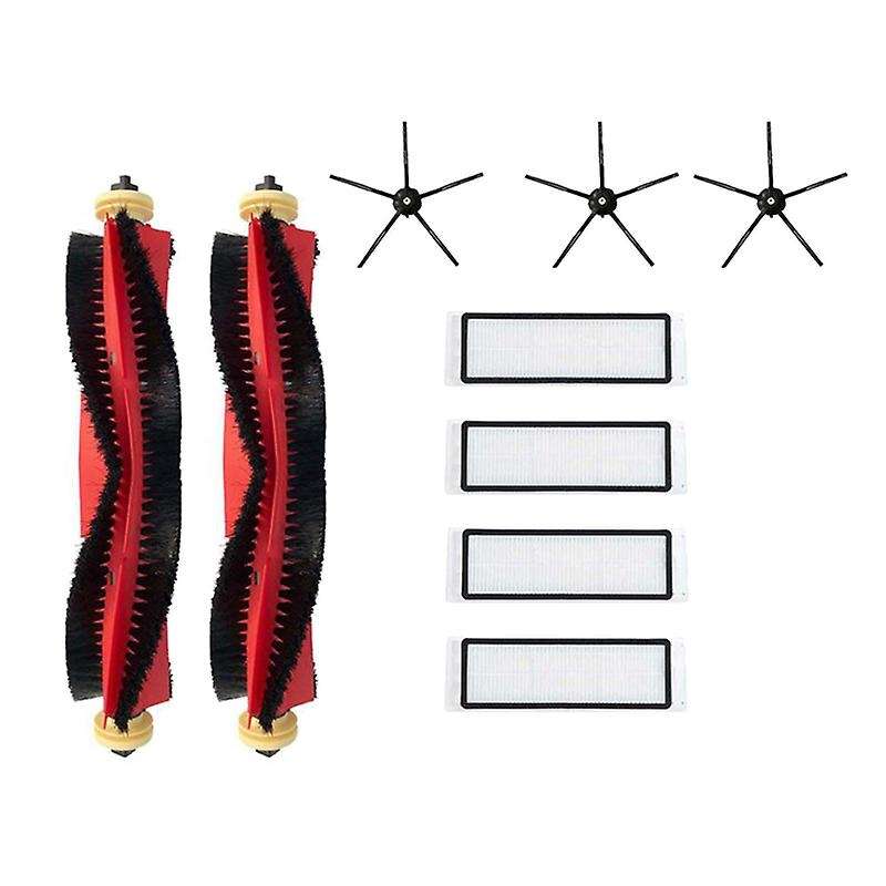 9pcs for Xiaomi Roborock S4 E4 S5 S6 Max Side Brush Main Brush Filter
