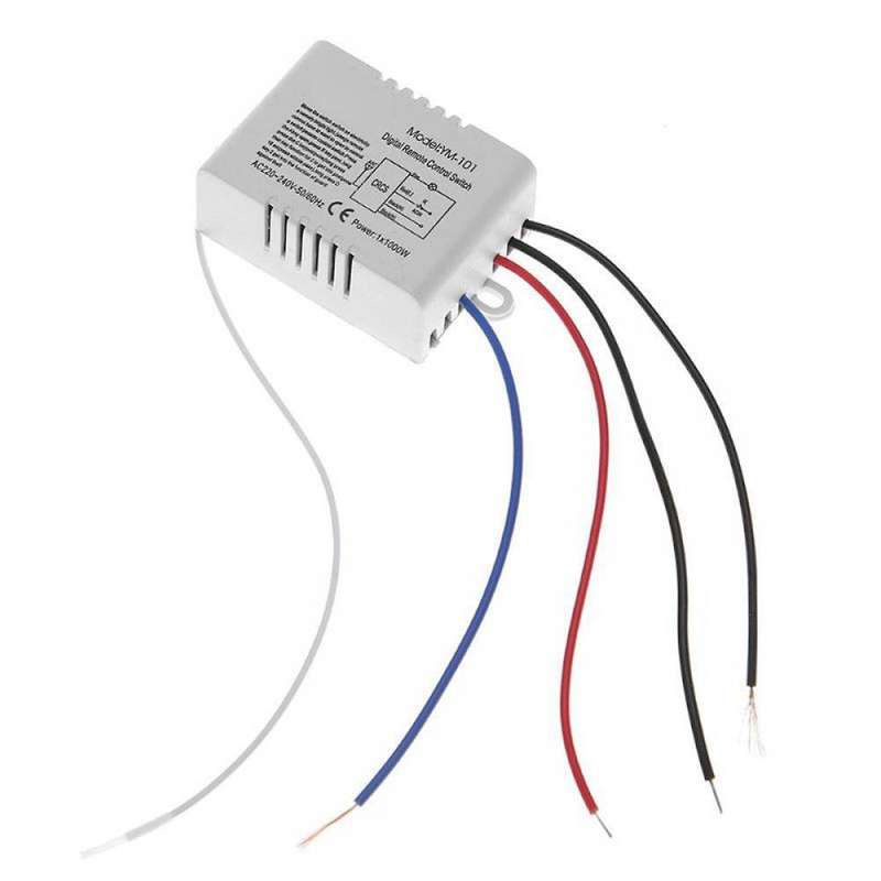 Channel with Digital Transmitter Switch Receiver Remote Light Lamp