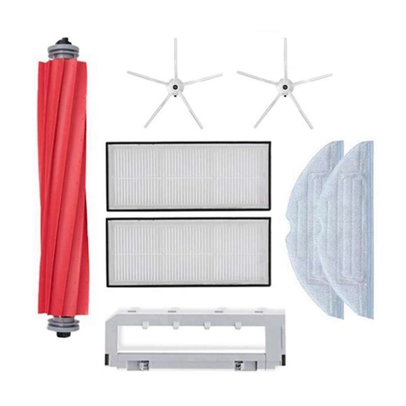 8pcs for Xiaomi S7 S70 S75 Plus Main Side Brush Mops Cloths Filter