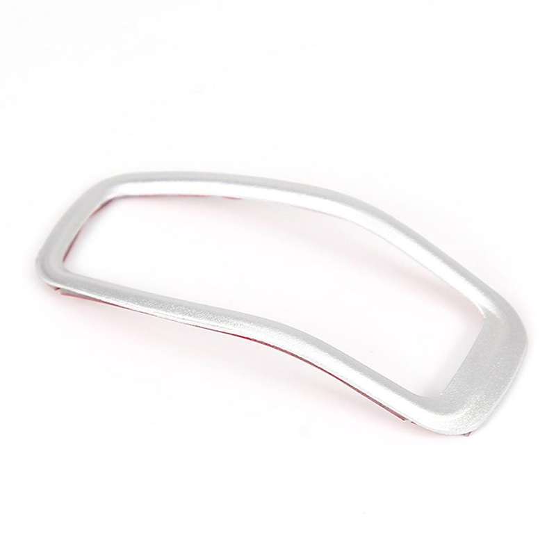Car Gear Shift Head Show Frame Trim Stickers for Land Rover(silver)