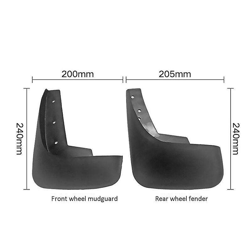 Splash Guards for 2002-2006 Toyota Camry 4pcs Flaps Fender