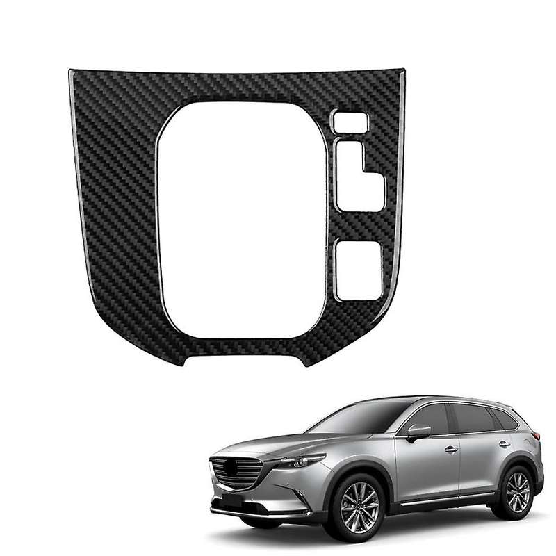 Auto Carbon Fiber Central Gear Panel Control Panel Decal Car Right