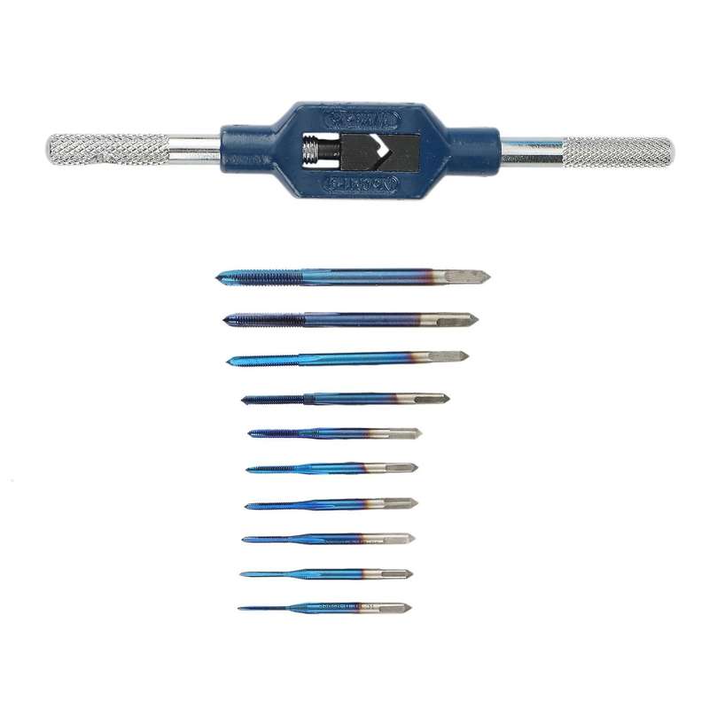 Thread Tap 10pcs M1-m3.5 Hss Metric Plug Tap Screw Tap Drill