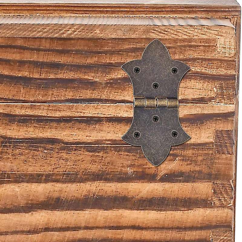 Bronze Engraving Design Box Hinges for Vintage Wooden Cases,toolbox