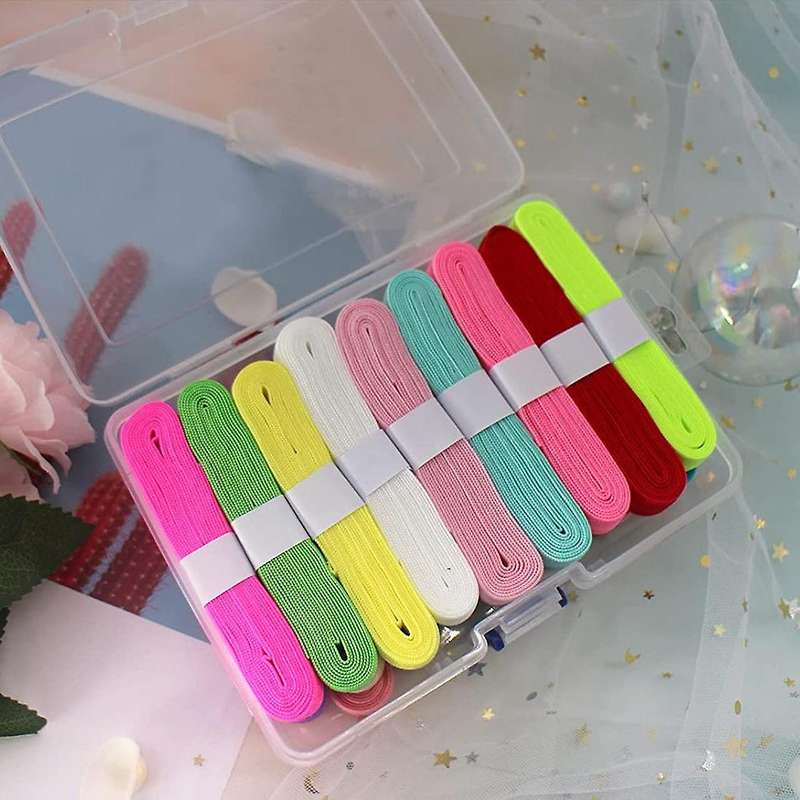 6pcs Clear Plastic Organizer Box,with Snap-tight Closure Latch