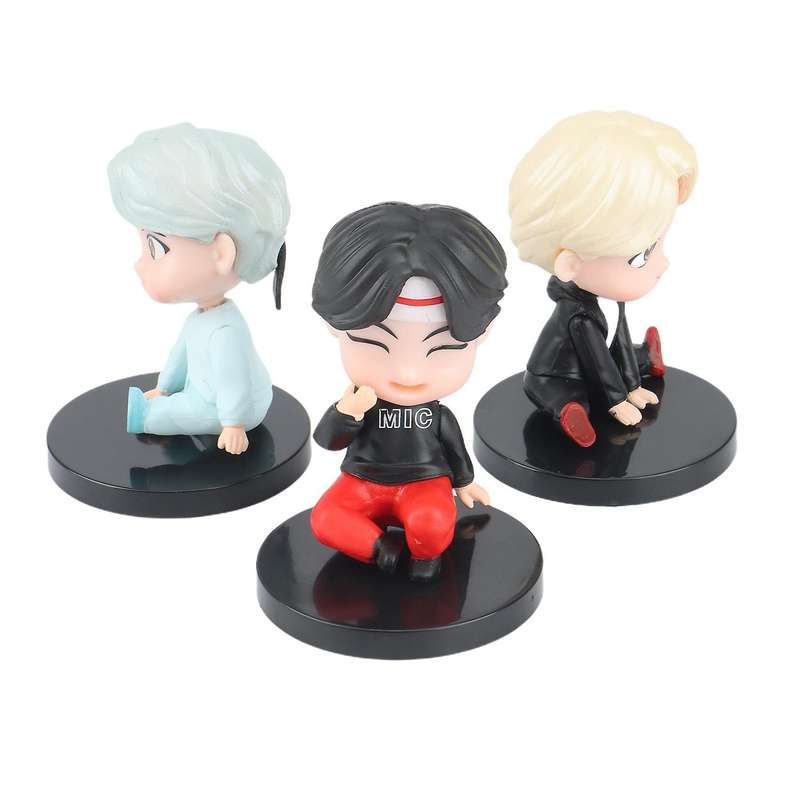 Youth League Bts Cartoon Doll Q Version Decoration, Home Decoration