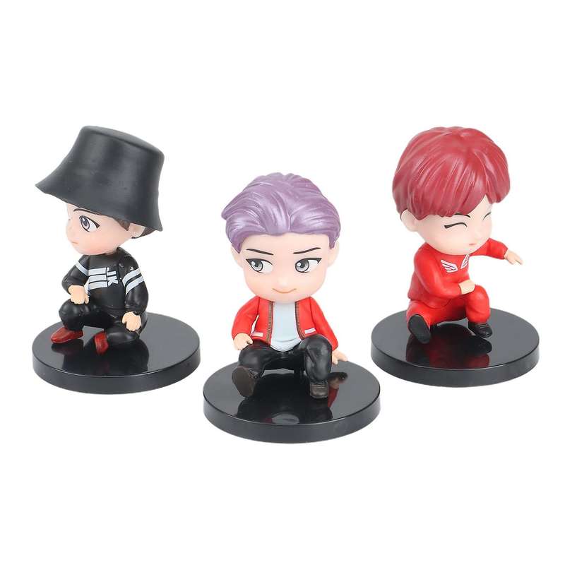 Youth League Bts Cartoon Doll Q Version Decoration, Home Decoration