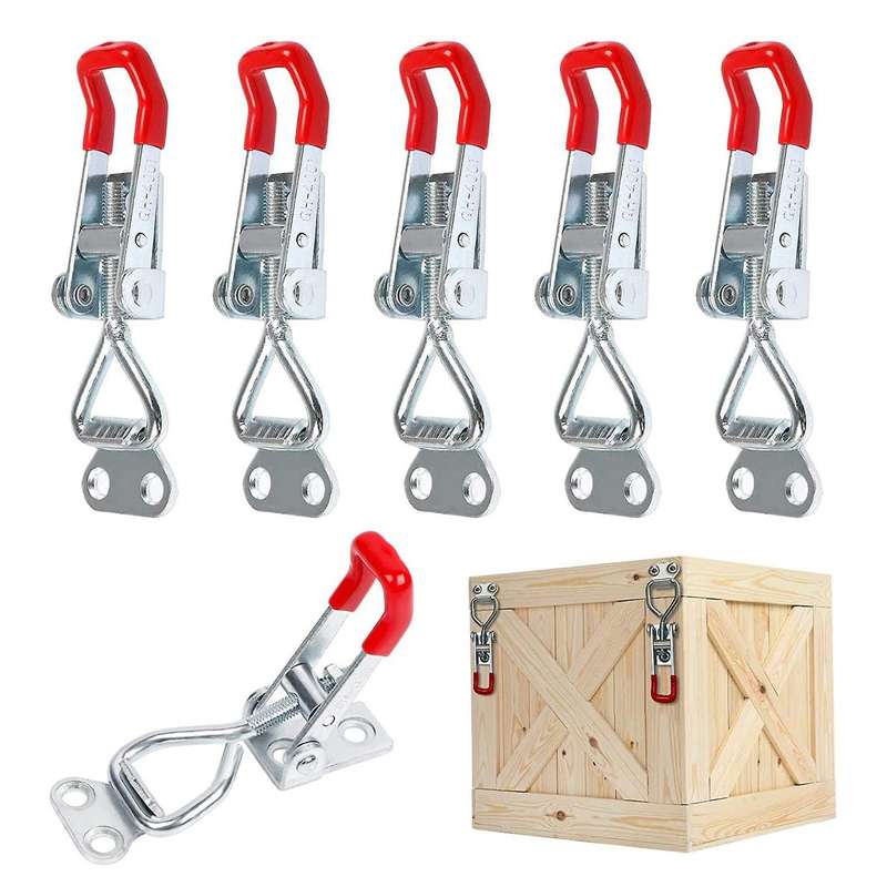 Adjustable Cabinet Boxes Case Chest Catches Metal Toggle Clamp