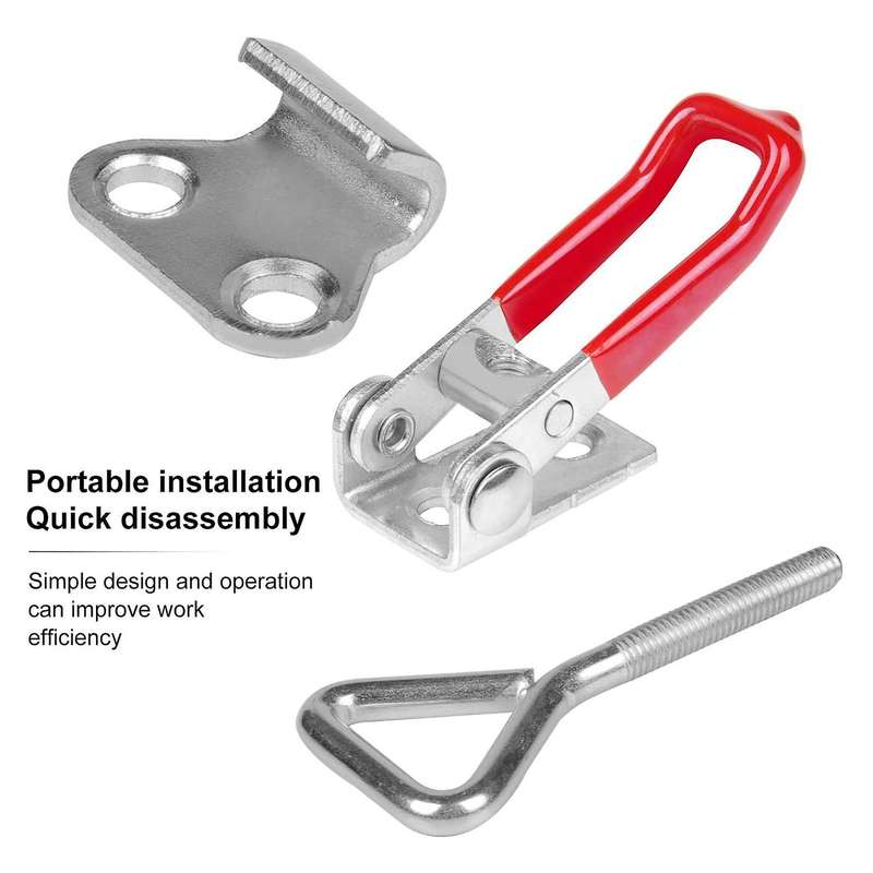Adjustable Cabinet Boxes Case Chest Catches Metal Toggle Clamp