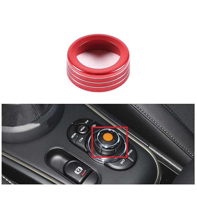 For -bmw Mini Cooper Car Central Control Knob Cover Trim Aluminum