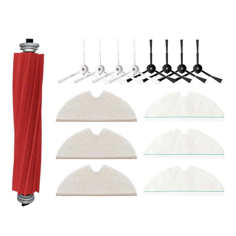 15pcs for Roborock T8/q7 Max / Max+ Vacuum Mop Cloth Main Side Brush
