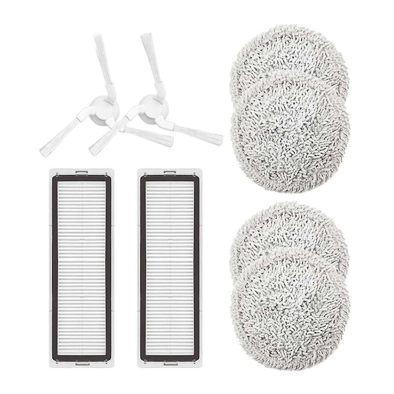 Side Brush Filter and Mop Pad for Xiaomi Stytj06zhm Mijia Pro Robot