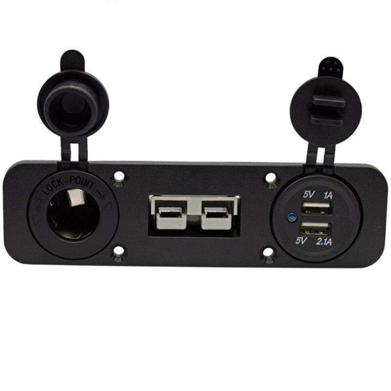 Flush Mount Anderson Socket Panel for Caravan Camper Boat Truck