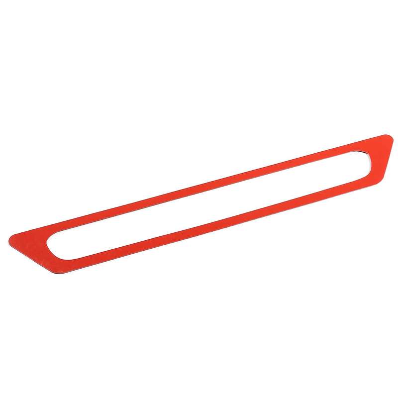 Carbon Fiber Car Tailgate Rear Third Brake Light Cover Trim