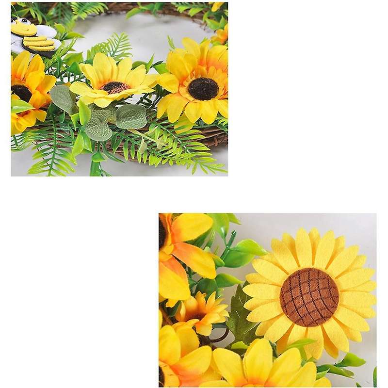 40cm/16inch Spring Garland Rattan Home Door Simulation Garland(a)