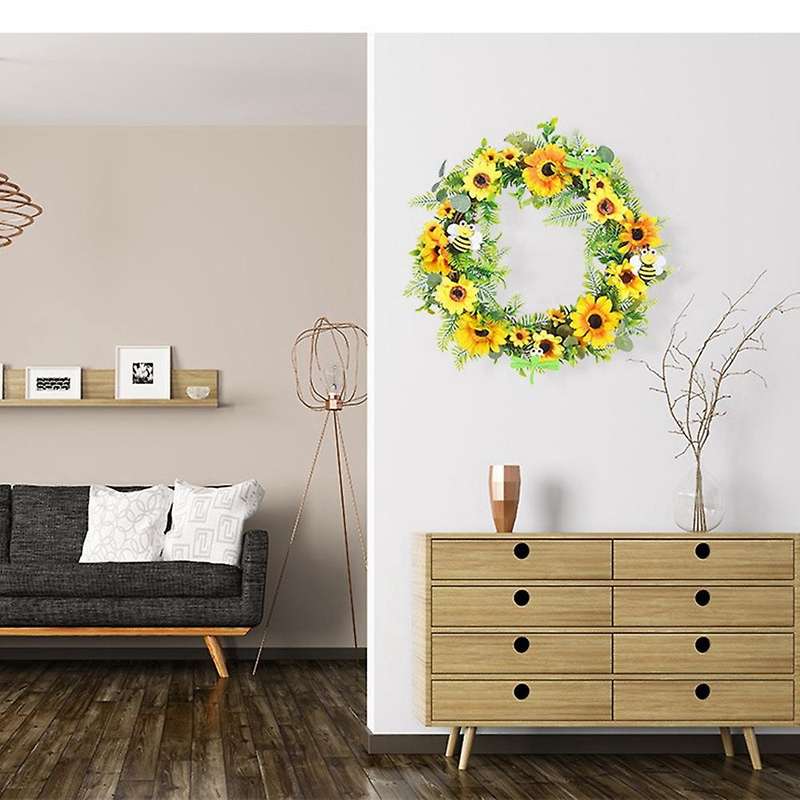40cm/16inch Spring Garland Rattan Home Door Simulation Garland(a)