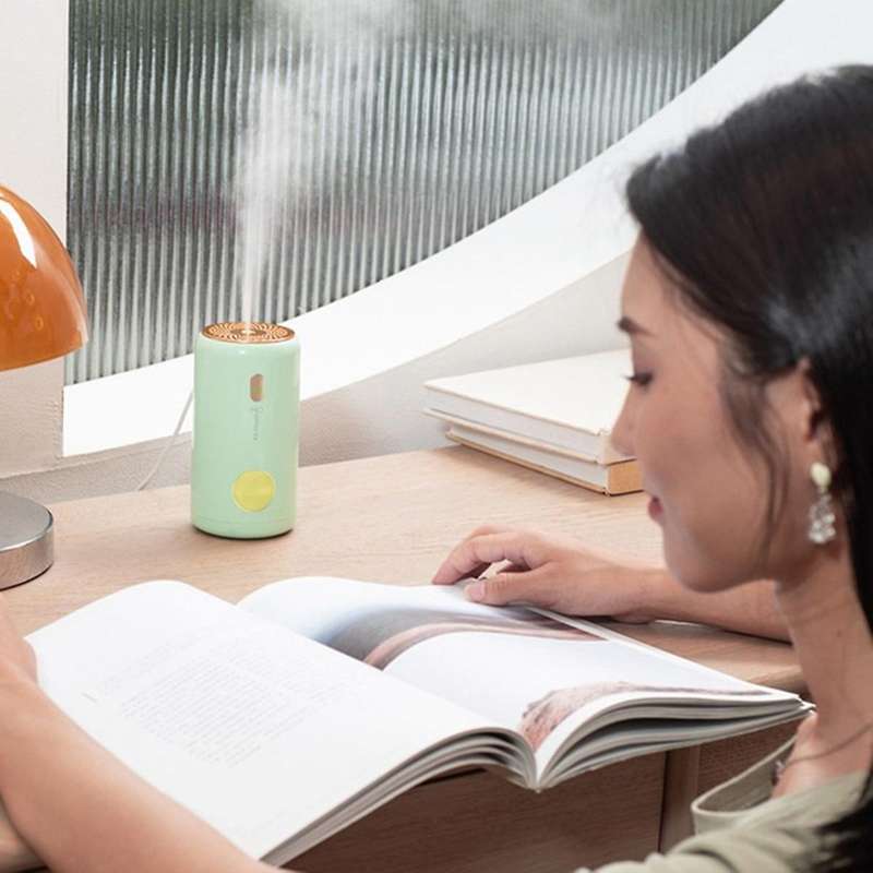 Mini Cold Mist Humidifier for Bedroom,portable Humidifier,white