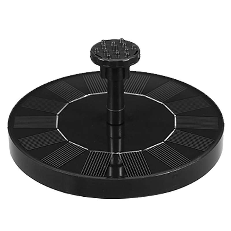 Solar Bird Bath Fountain Pump 1.0w Solar Fountain with 6 Nozzles