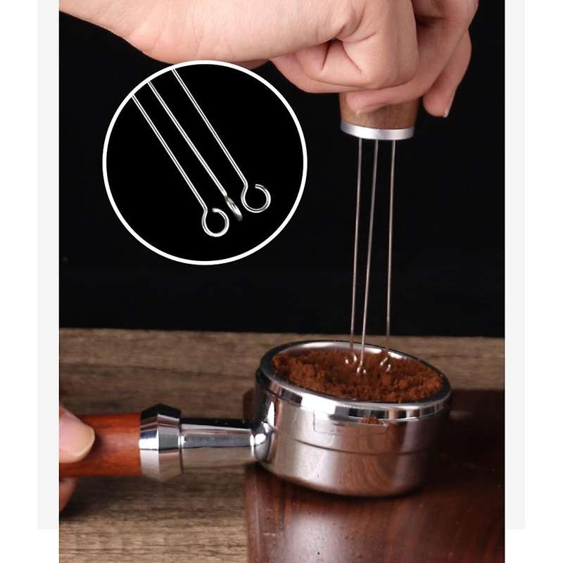 3-needle Coffee Loose Powder Espresso Machine Cloth Powder Needle