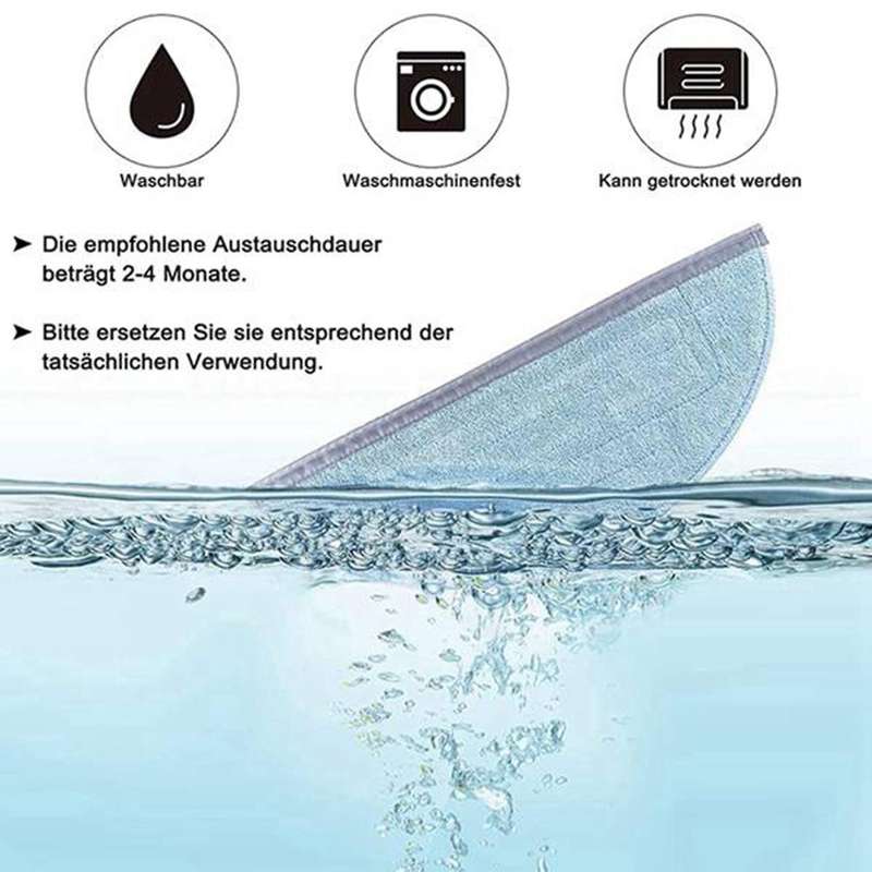 Filter Vibration Mop Cloth for Xiaomi Roborock S7 T7s T7s Plus