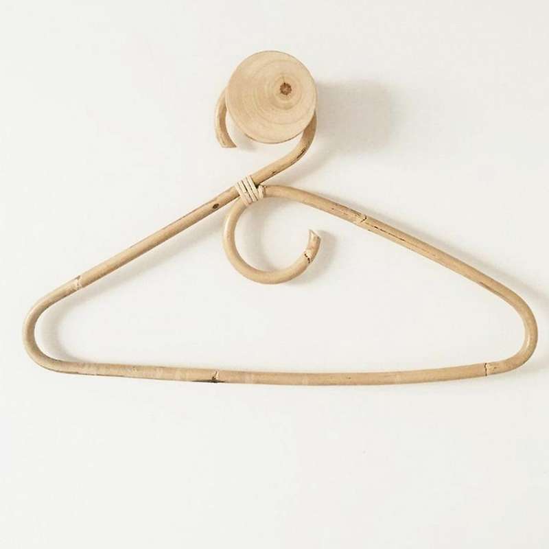 Rattan Clothes Hanger Style,garments Organizer,rack Adult Hanger