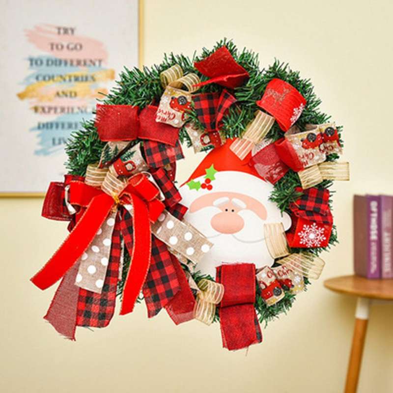 Christmas Wreath Decoration Christmas Tree Pendant Decoration Home