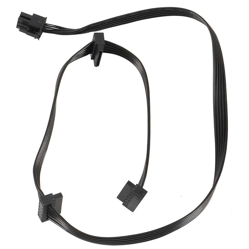 4 Pcs 6 Pin to 3x Sata Driver Power Cable for Evga Supernova 650 750