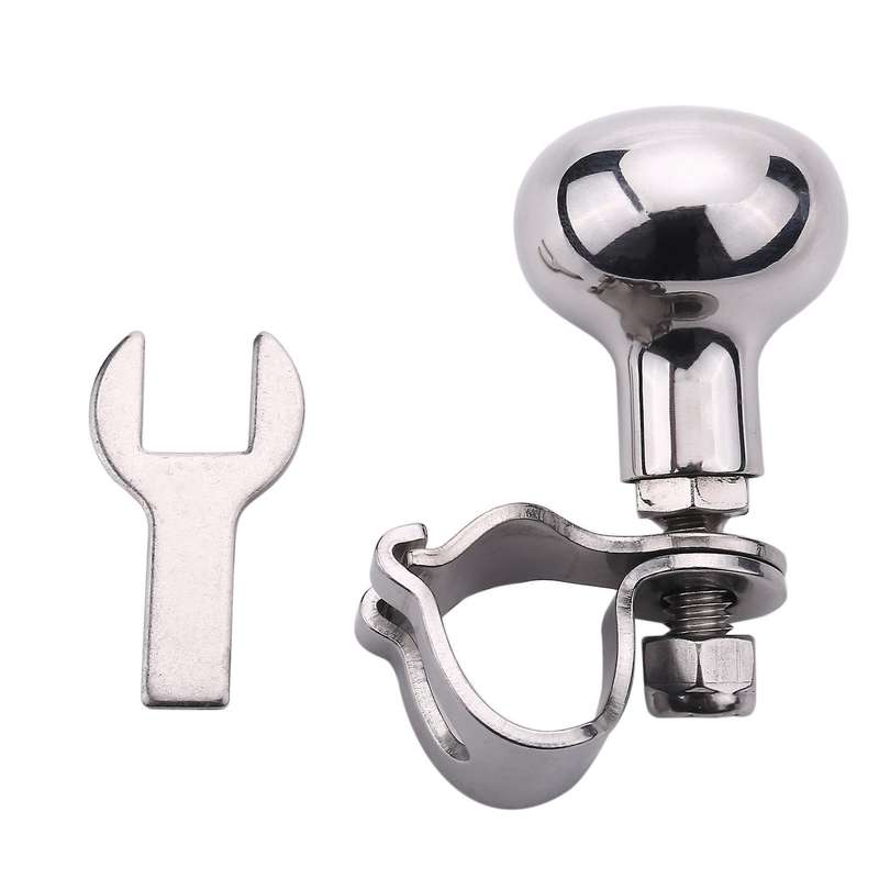 Universal Stainless Steel Steering Wheel Spinner Car Truck