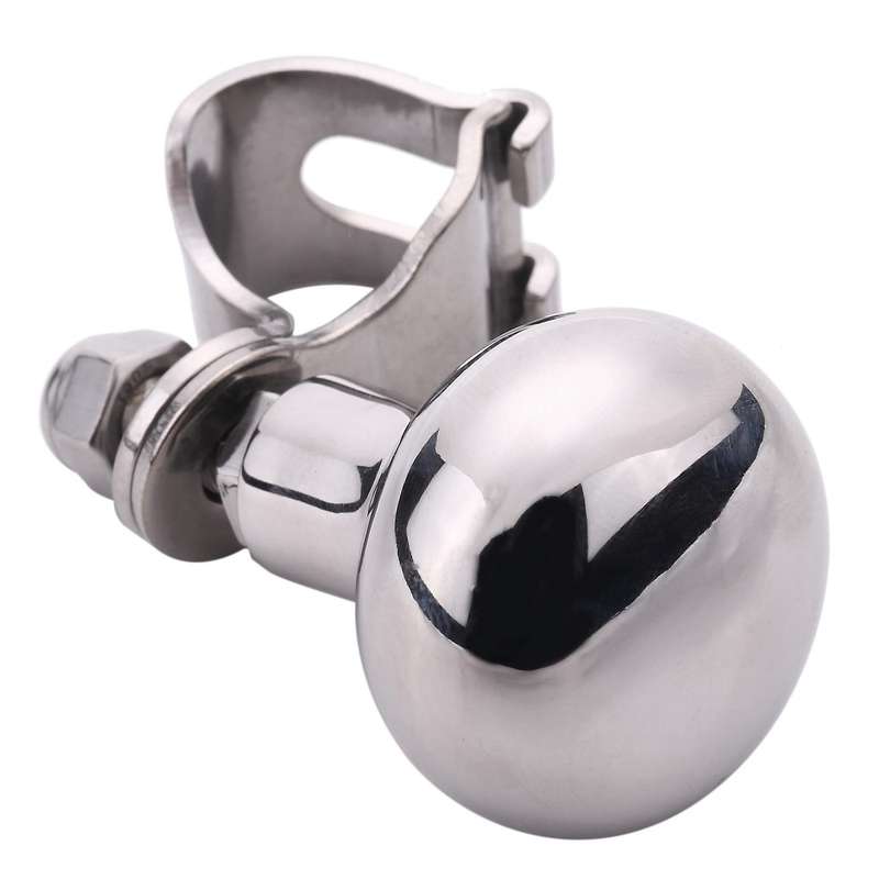 Universal Stainless Steel Steering Wheel Spinner Car Truck