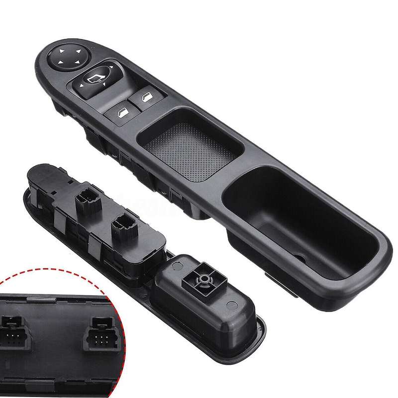 Front Left Master Power Window Switch for Peugeot 307 2000-2005
