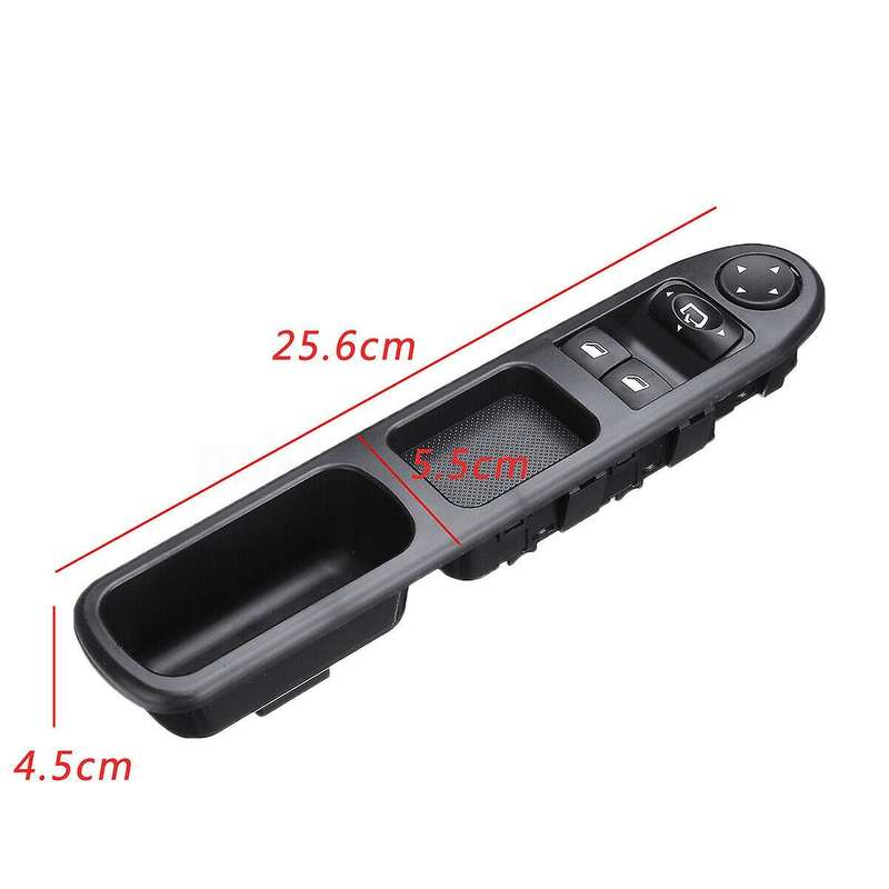 Front Left Master Power Window Switch for Peugeot 307 2000-2005