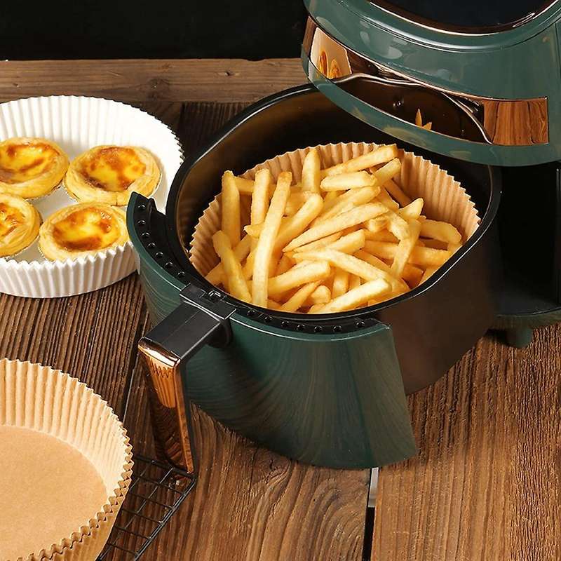 100 Pcs Air Fryer Disposable Paper Liner, Non-stick Baking Parchment