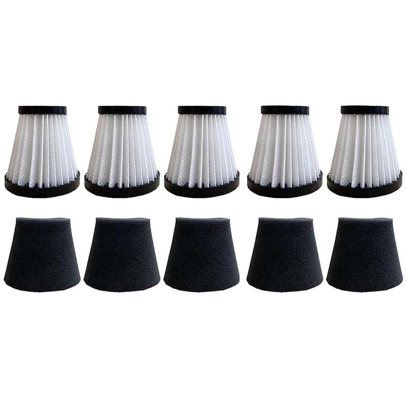 5 Pack Replacement Filter Compatible for Dirt Devil Scorpion