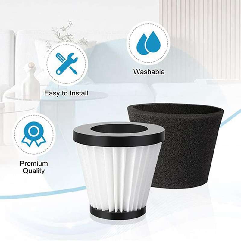 5 Pack Replacement Filter Compatible for Dirt Devil Scorpion